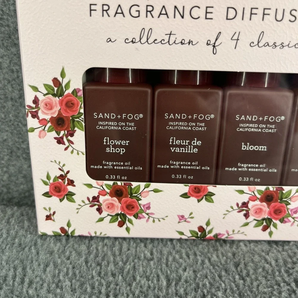Sand Fog Fragrance Diffuser Oils 4 Classic Scents Flower Shop‎ Fleur De Vanille